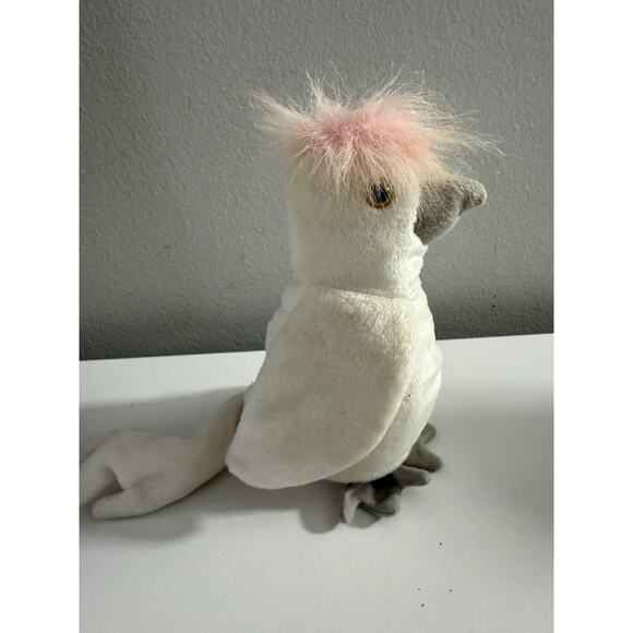 TY Beanie Baby Kuku the Cockatoo TAG ERRORS RARE RETIRED 1997 1998 Mint - Picture 4 of 10